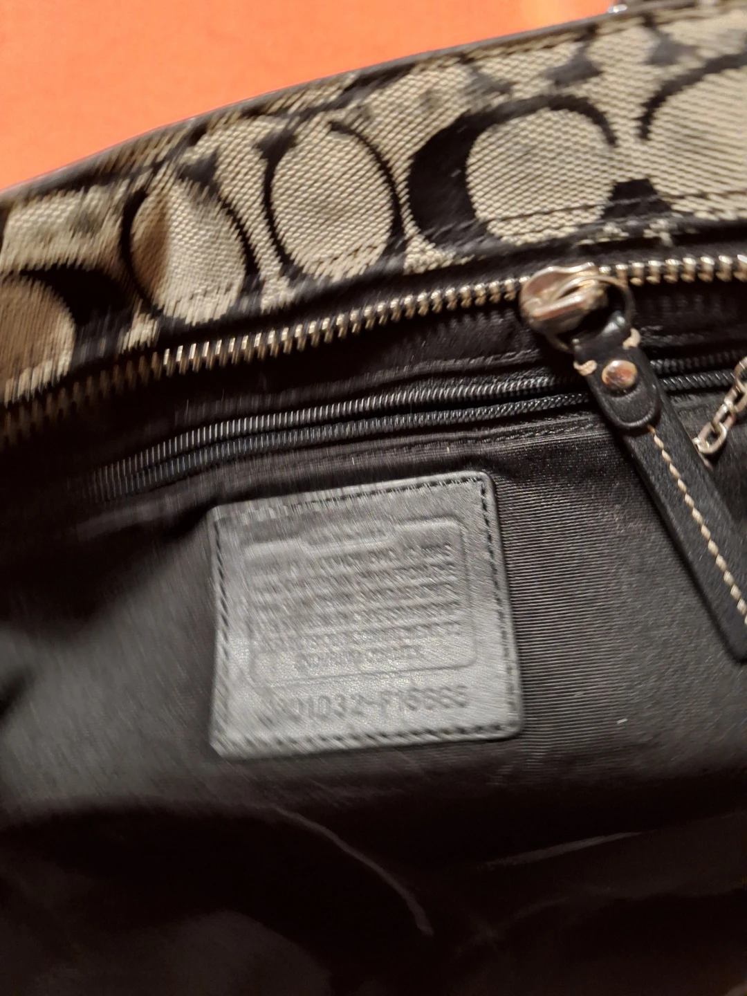 Coach Signature Canvas and Leather Handbag - photo 2