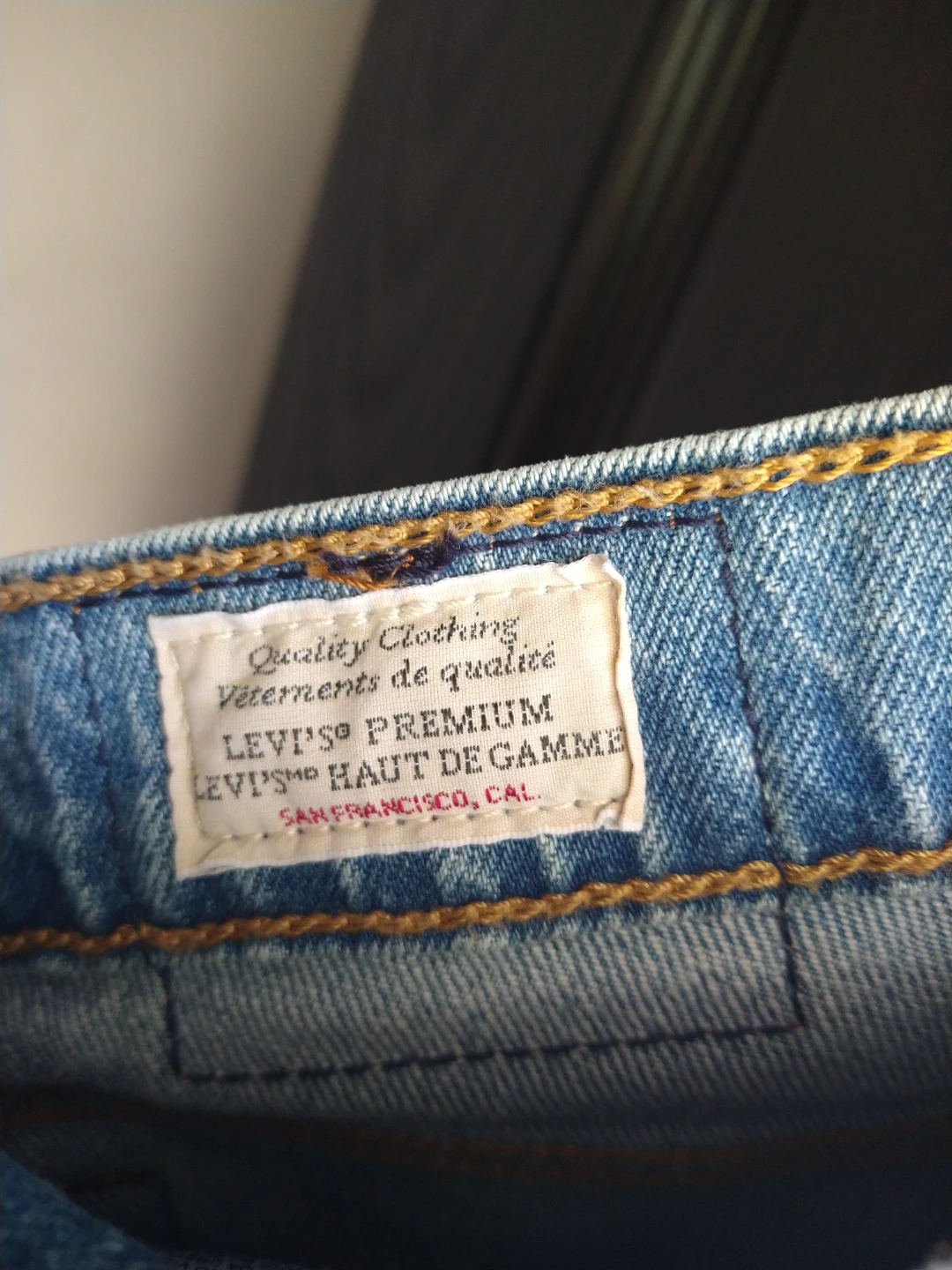 Levi's Premium Wedgie Slim Jeans Size 24 - photo 5
