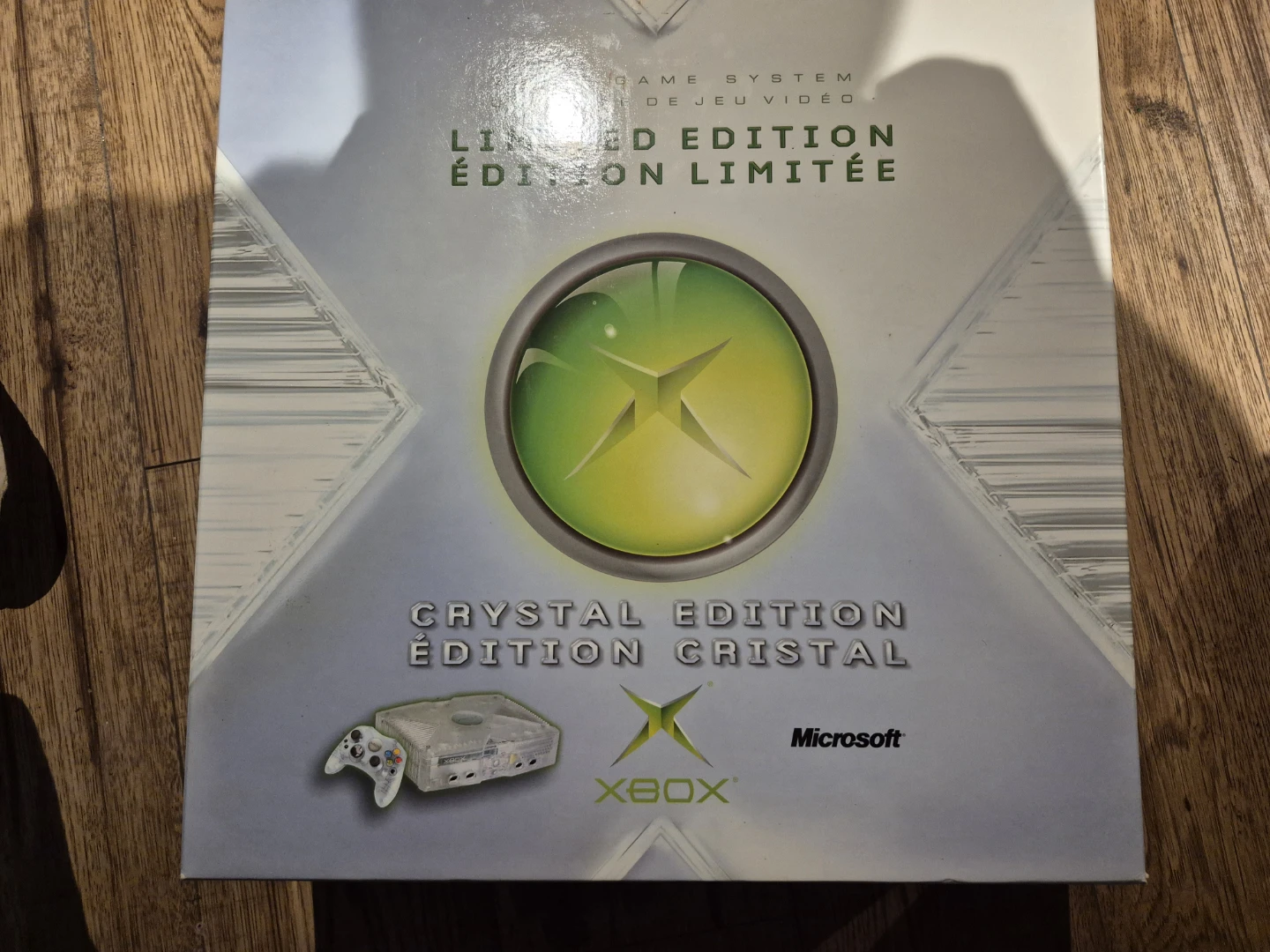 Microsoft Xbox Crystal Limited Edition Console