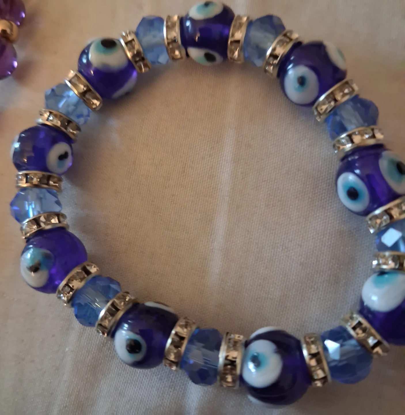 Set of Three Beaded Bracelets - photo 4