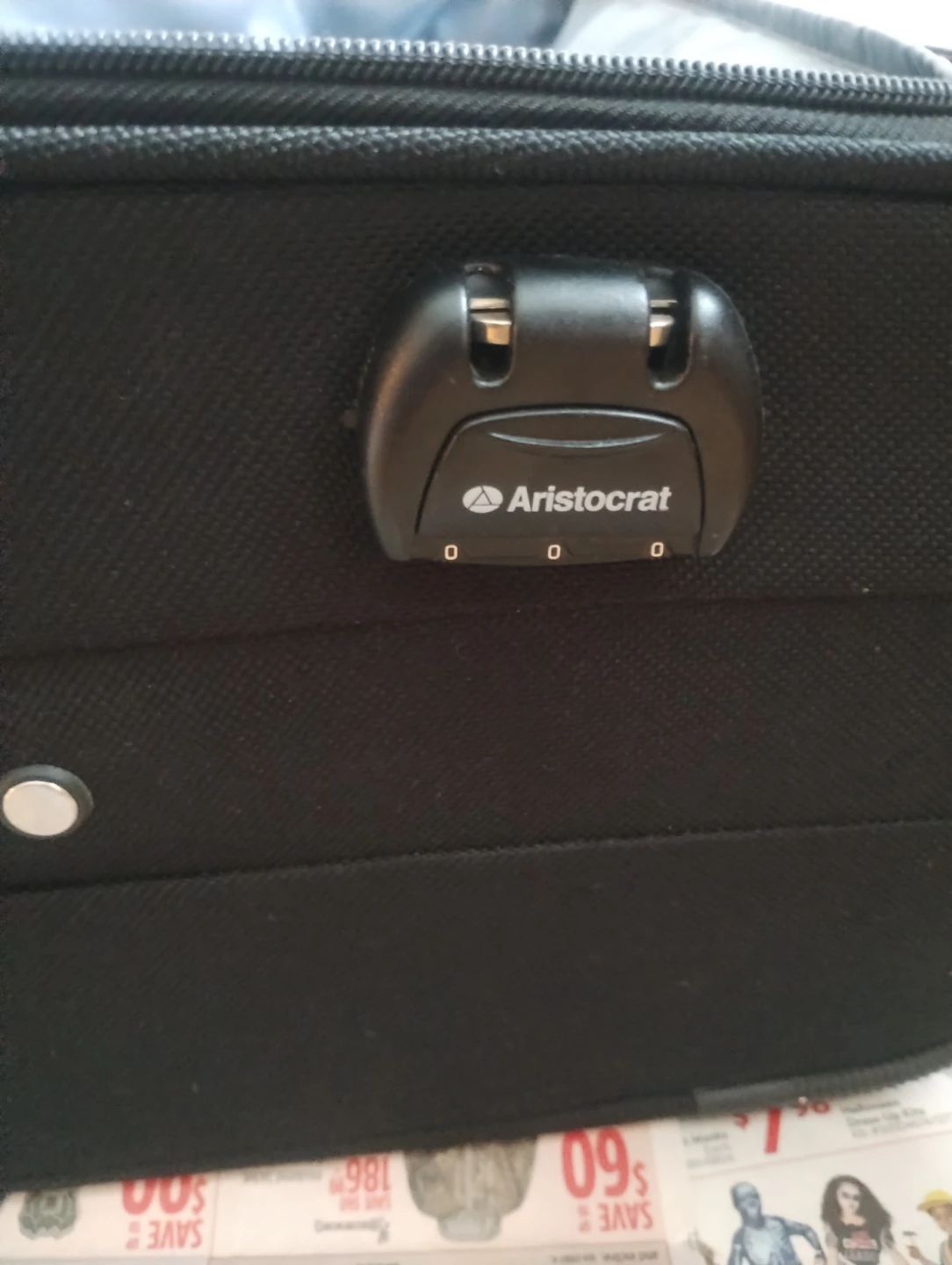 Black Rolling Suitcase (Needs Wheel Repair or Good for Storage) - photo 3
