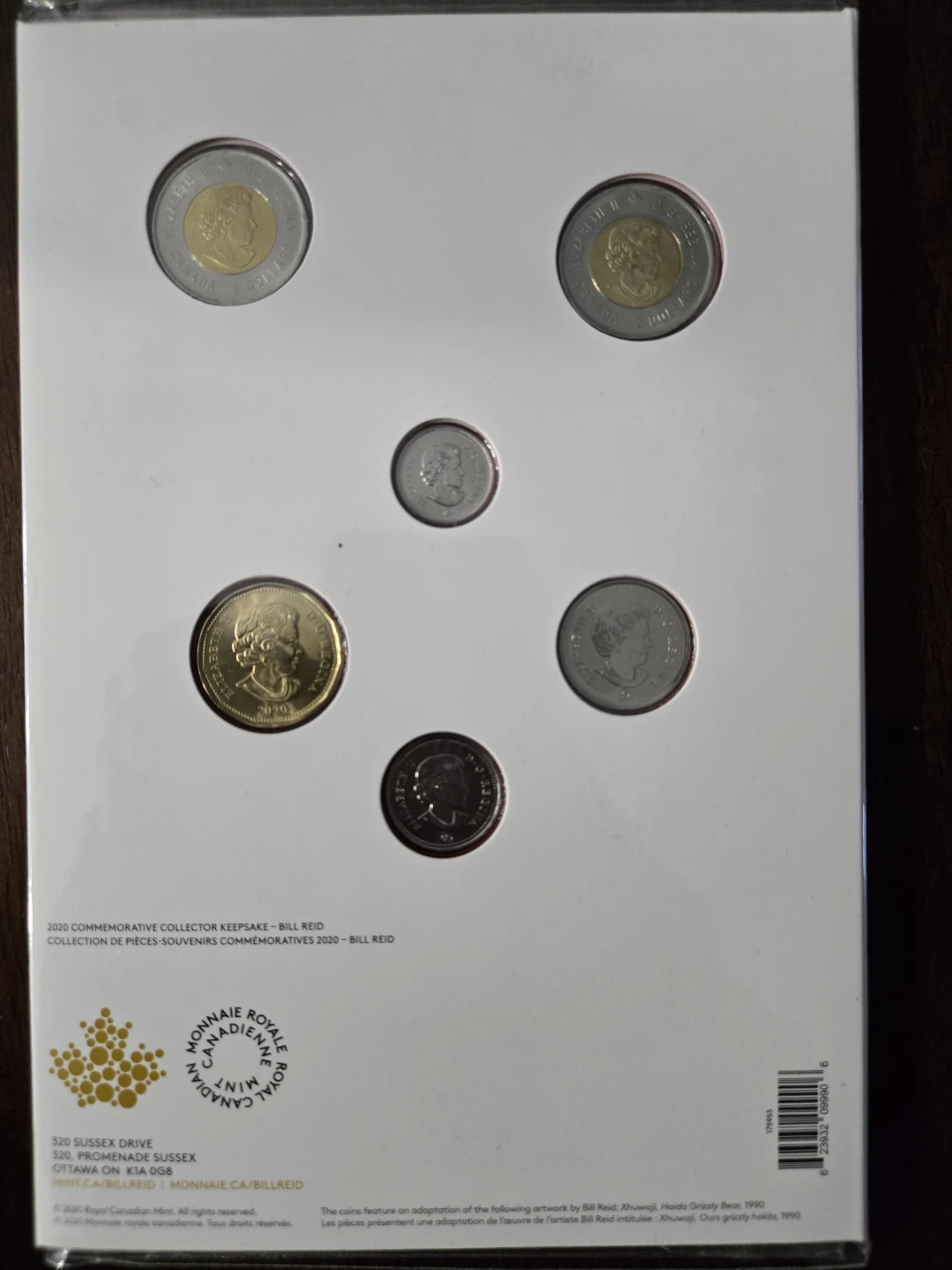 2020 RCM Bill Reid Commemorative Collector Keepsake - photo 4