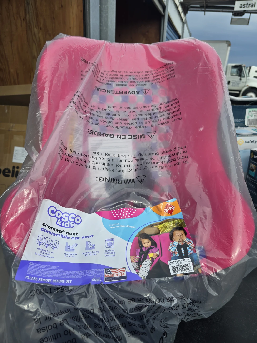 Cosco Kids Scenera Next Convertible Car Seat