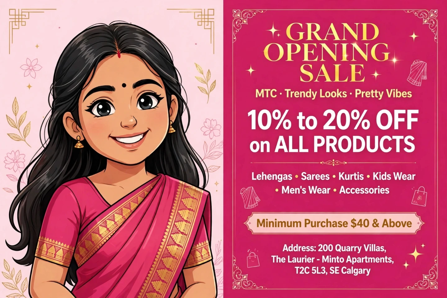 ✨ GRAND OPENING SALE ✨  MTC - Trendy Looks Pretty Vibes - photo 3