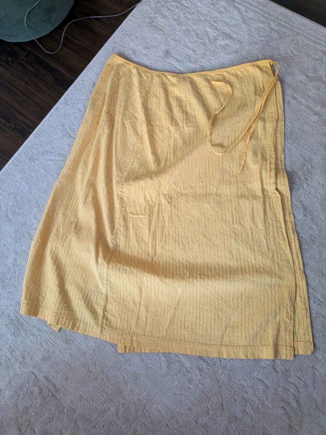 ala Yellow wrap Skirt - photo 3