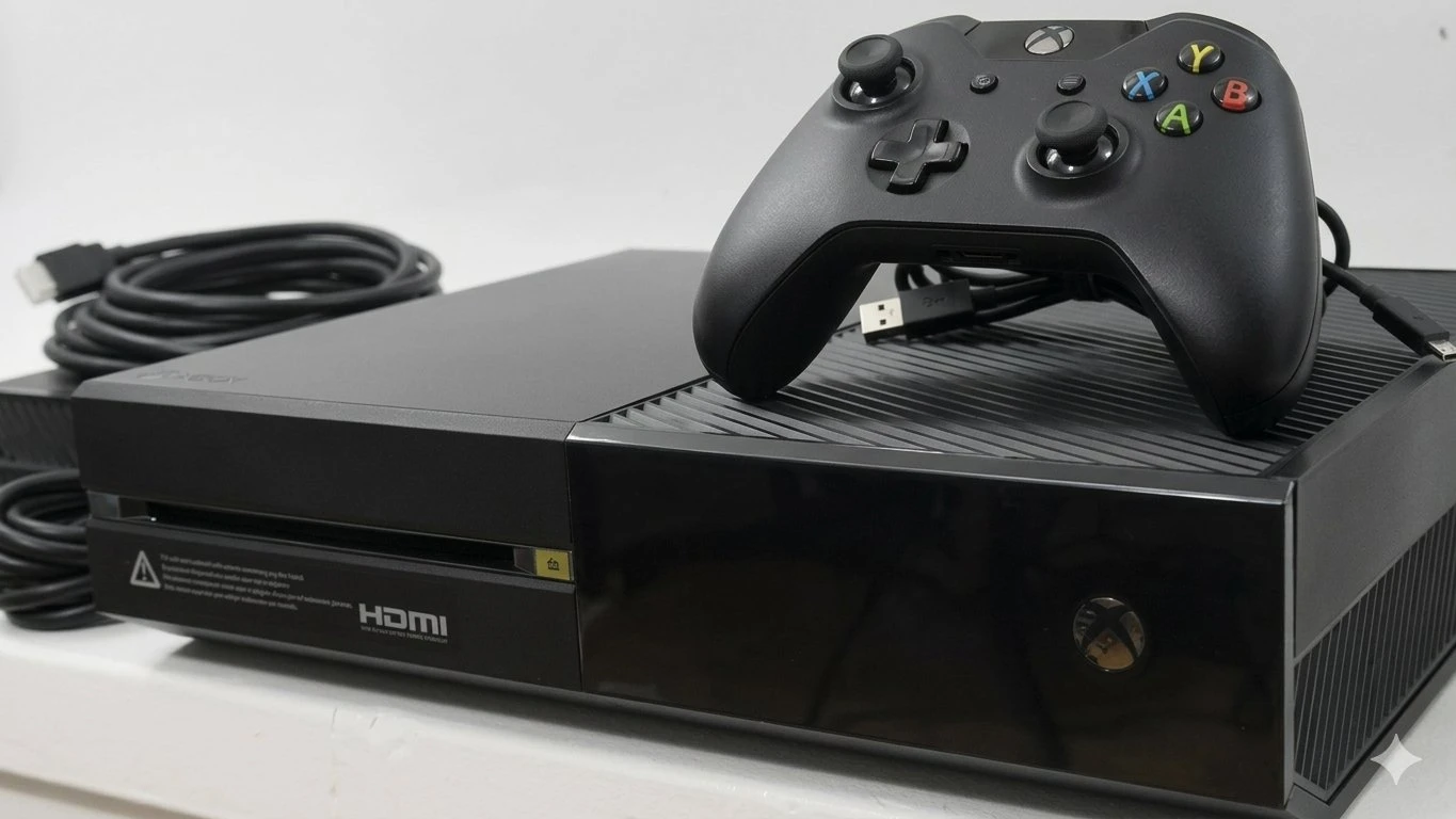 Xbox One Console with Two Controllers - photo 2