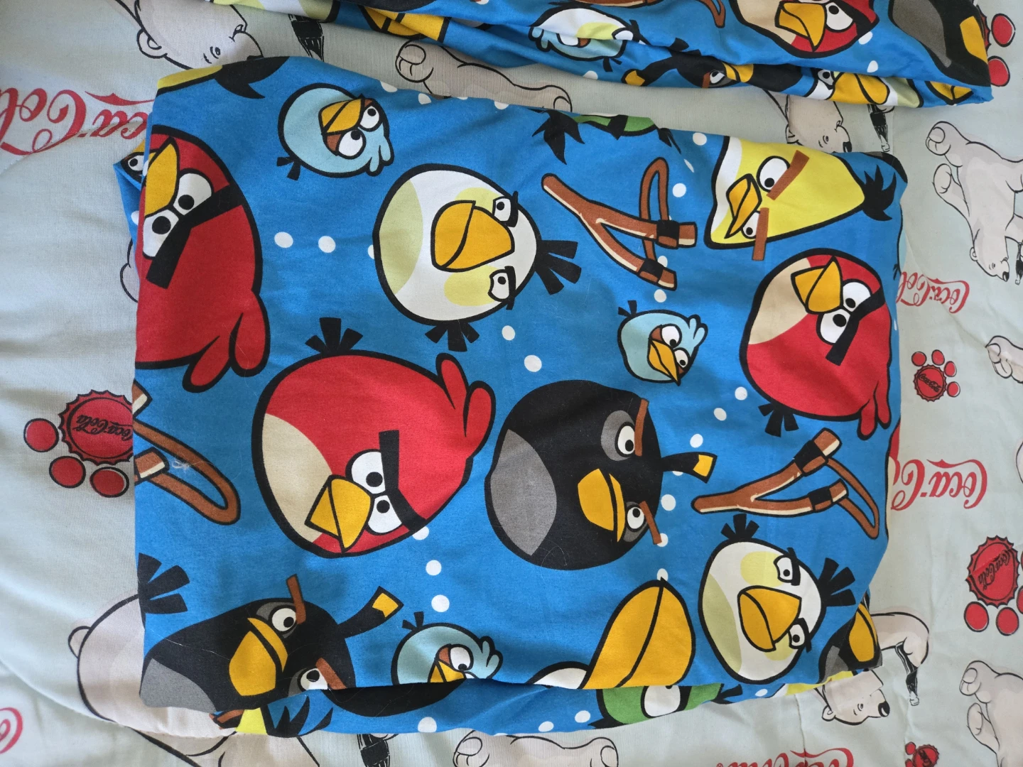 ANGRY BIRDS SHEETS * Four (4) Piece Set * Full/DOUBLE - photo 3