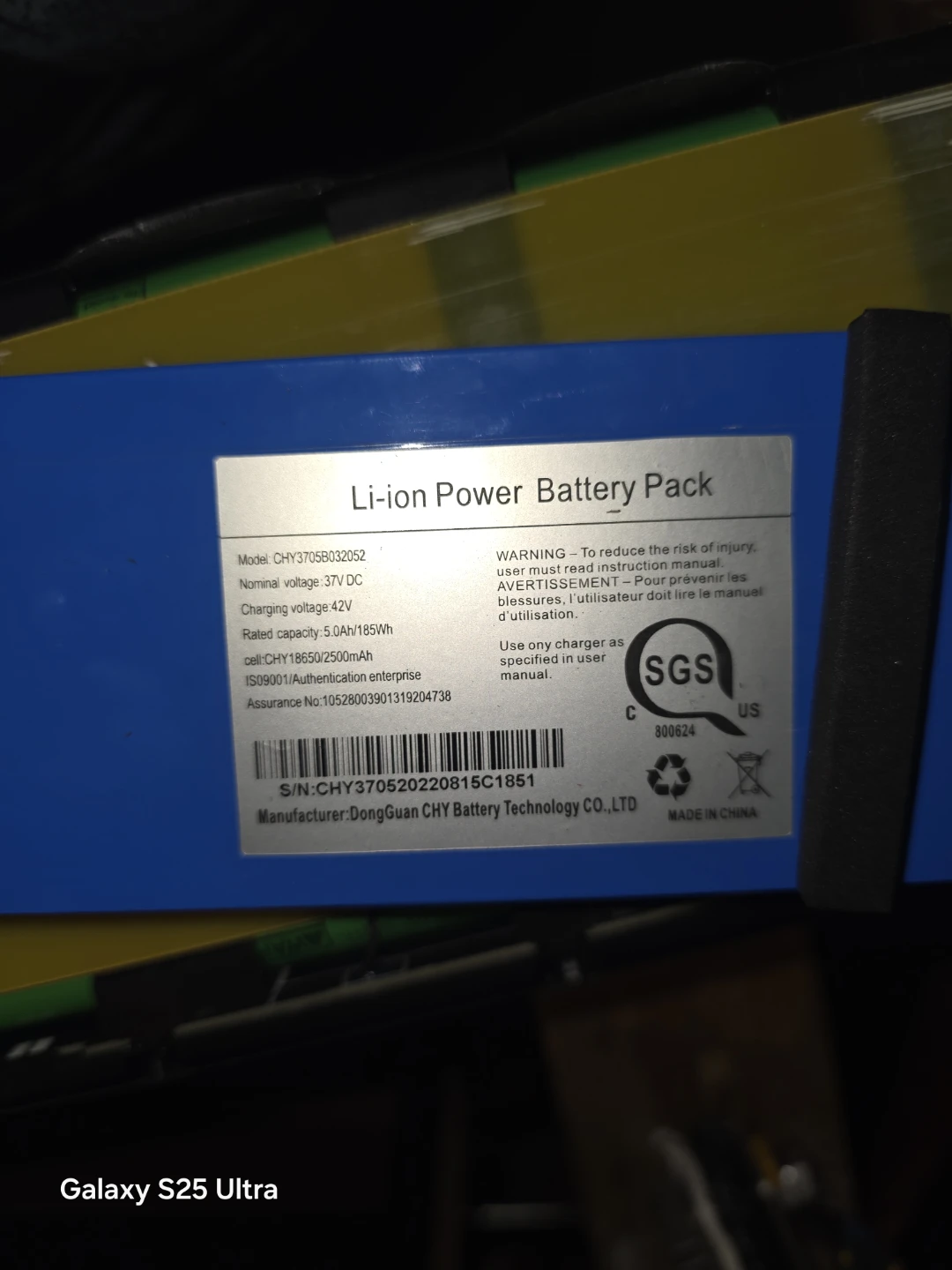 Escooter battery brand new