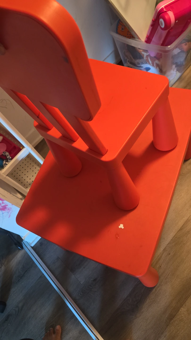 IKEA Mammut Kids Table and Chair Set