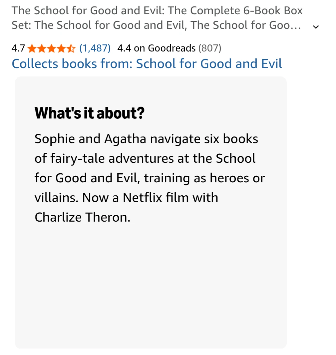 The School for Good and Evil - 6-BookSet