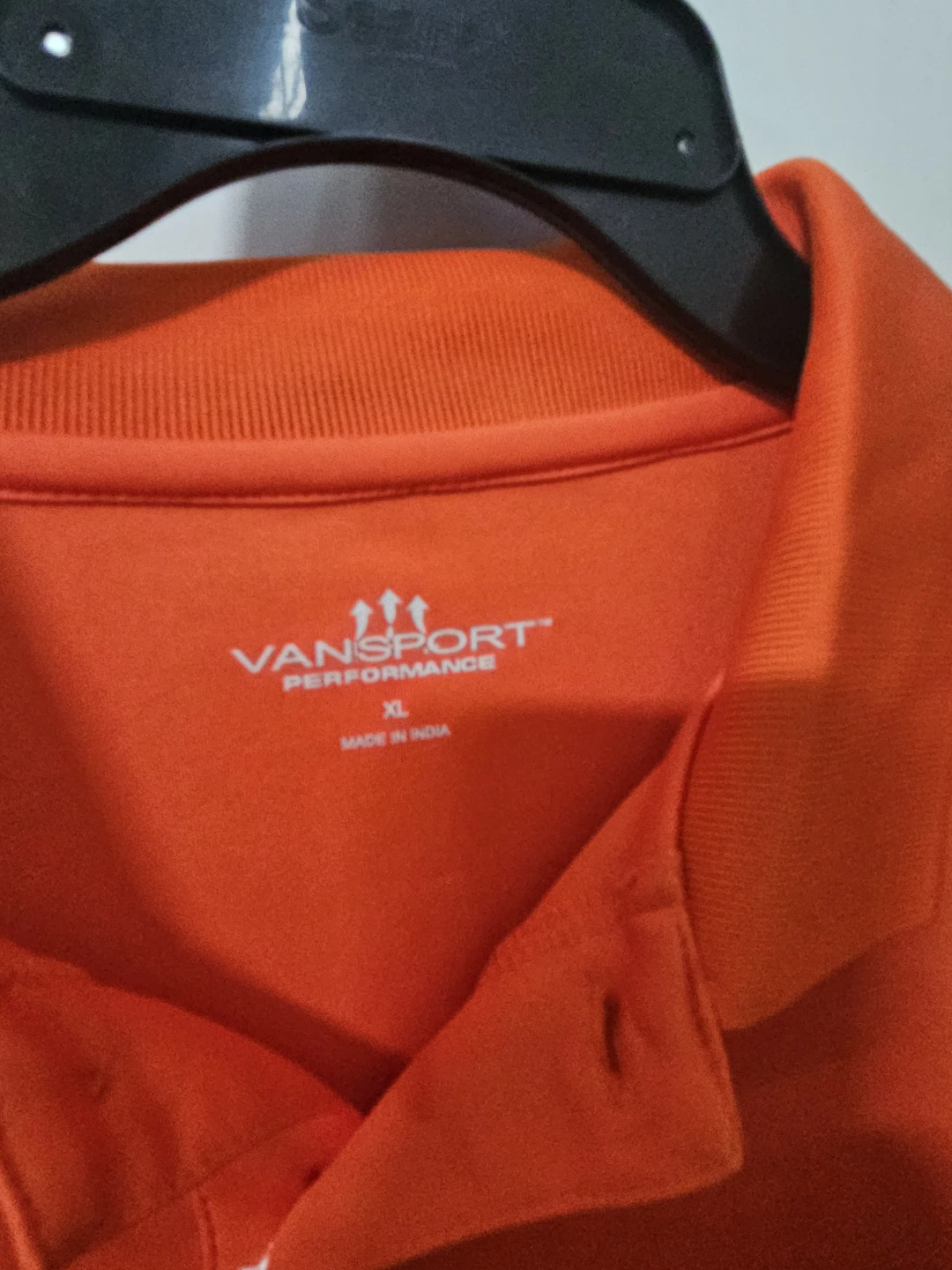 Vansport Performance Orange Polo Shirt - photo 2