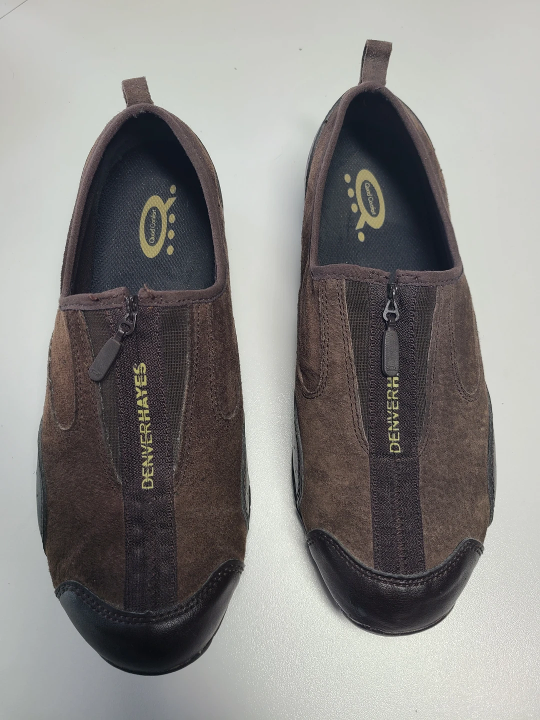 Denver Hayes Quad Comfort Slip-On Shoes Size 9