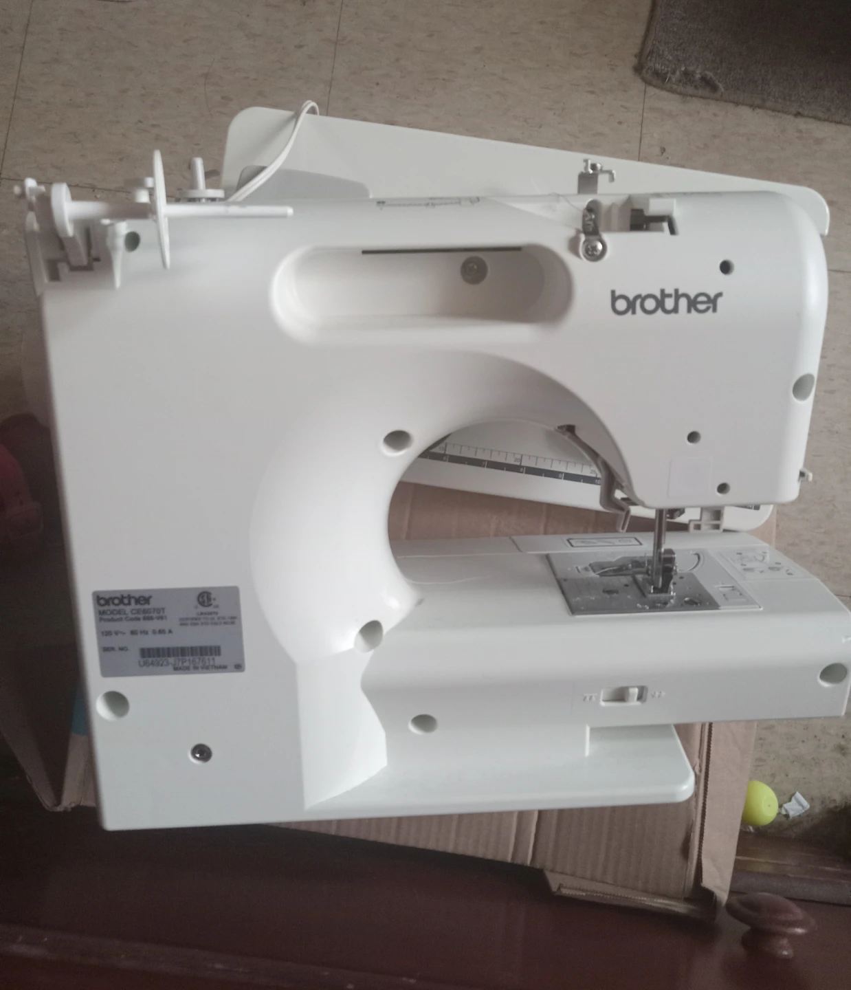 Brother CE6070T Computerized Sewing Machine - photo 3