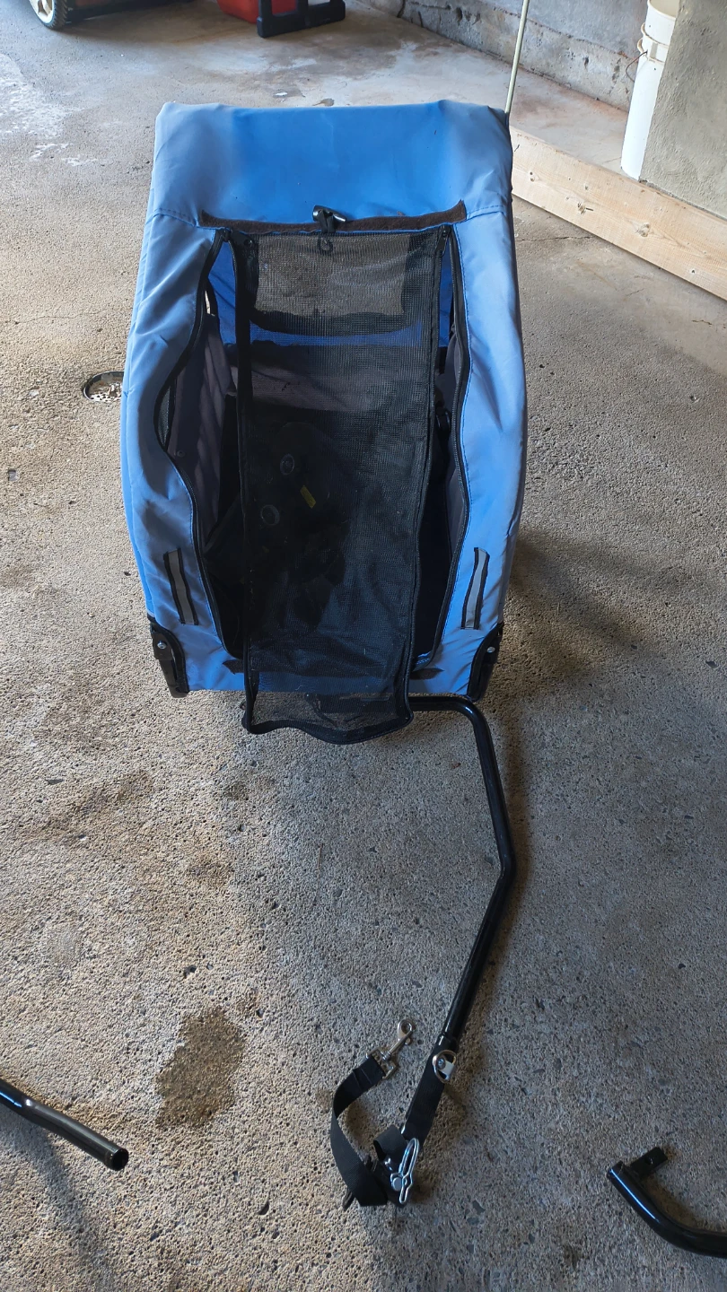 Blue Bicycle Pet Trailer - photo 5