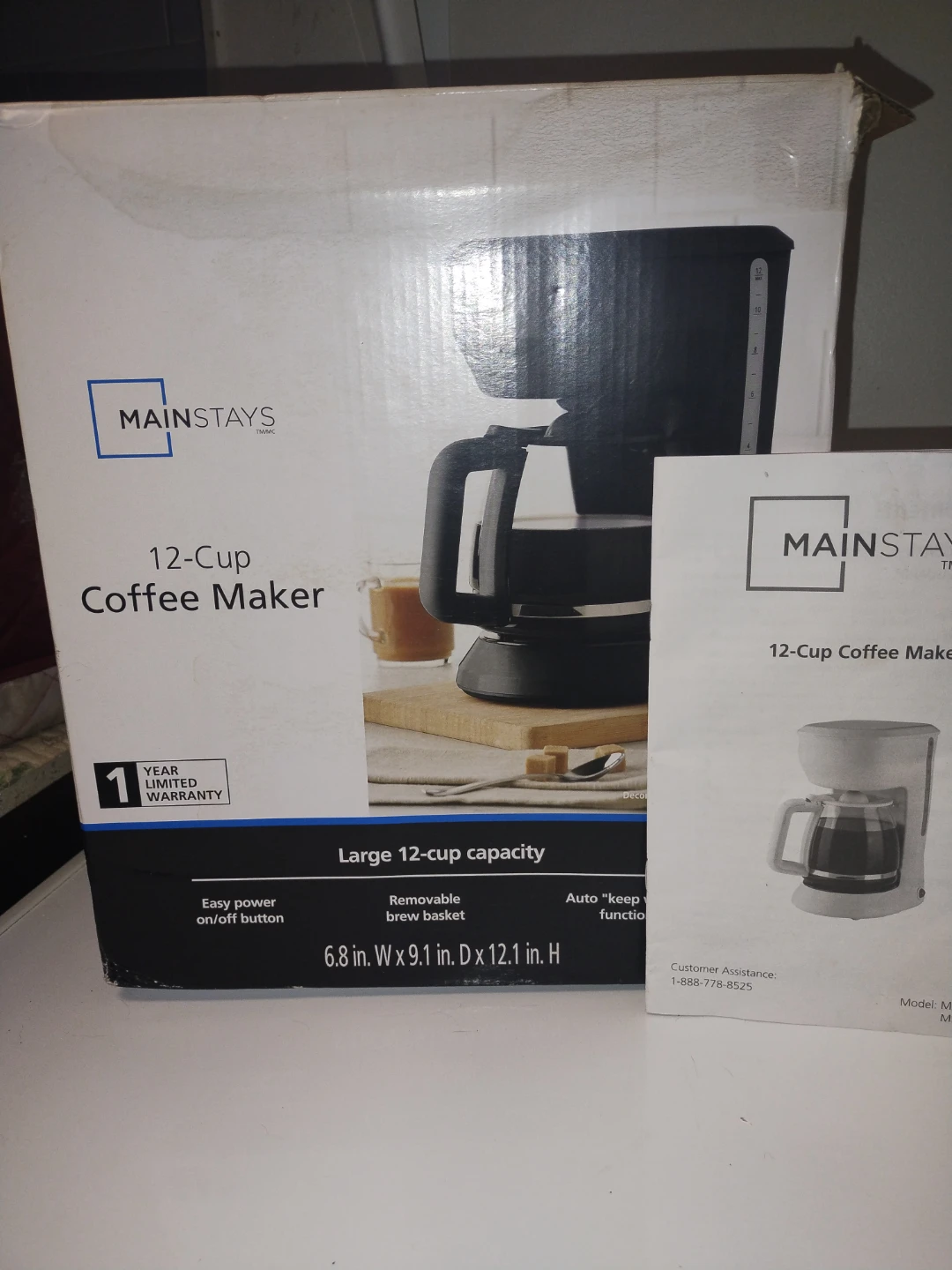 Mainstays 12-Cup Coffee Maker - photo 3