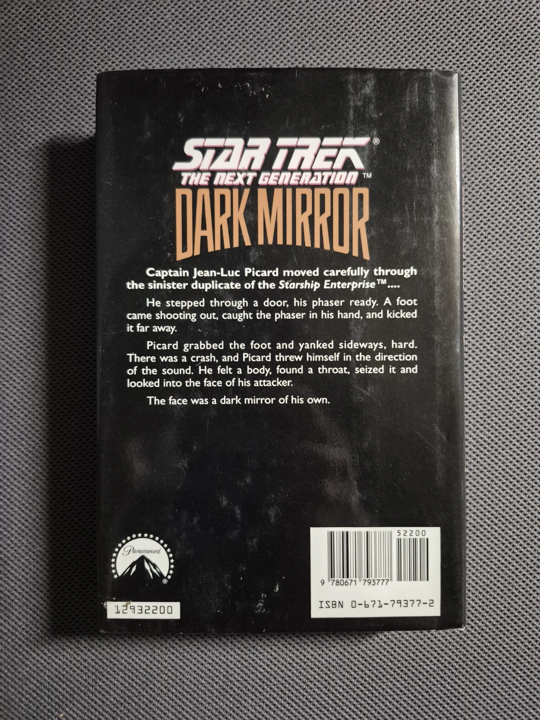 Star Trek: TNG - Dark Mirror (1st Edition - HC) - photo 2