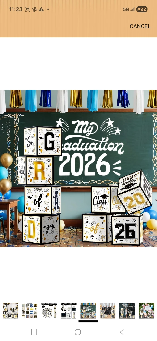 OHOME Graduation Decoration Boxes, 8 Pack - photo 4