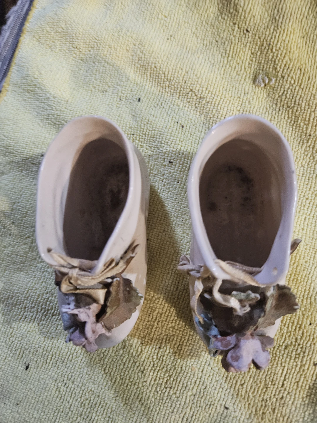 Vintage Ceramic Decorative Shoes - photo 3