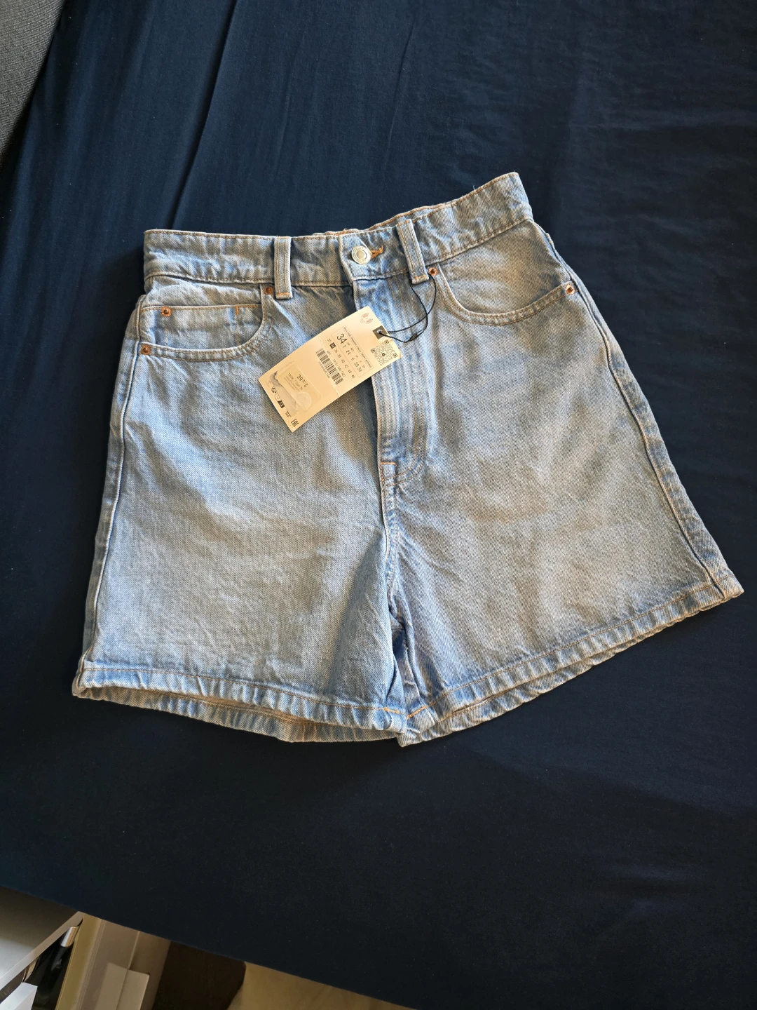 Zara denim shorts