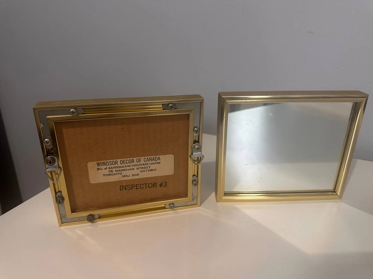 Vintage Gold Tone Decor Mirrors – Mid-Century MCM - photo 5