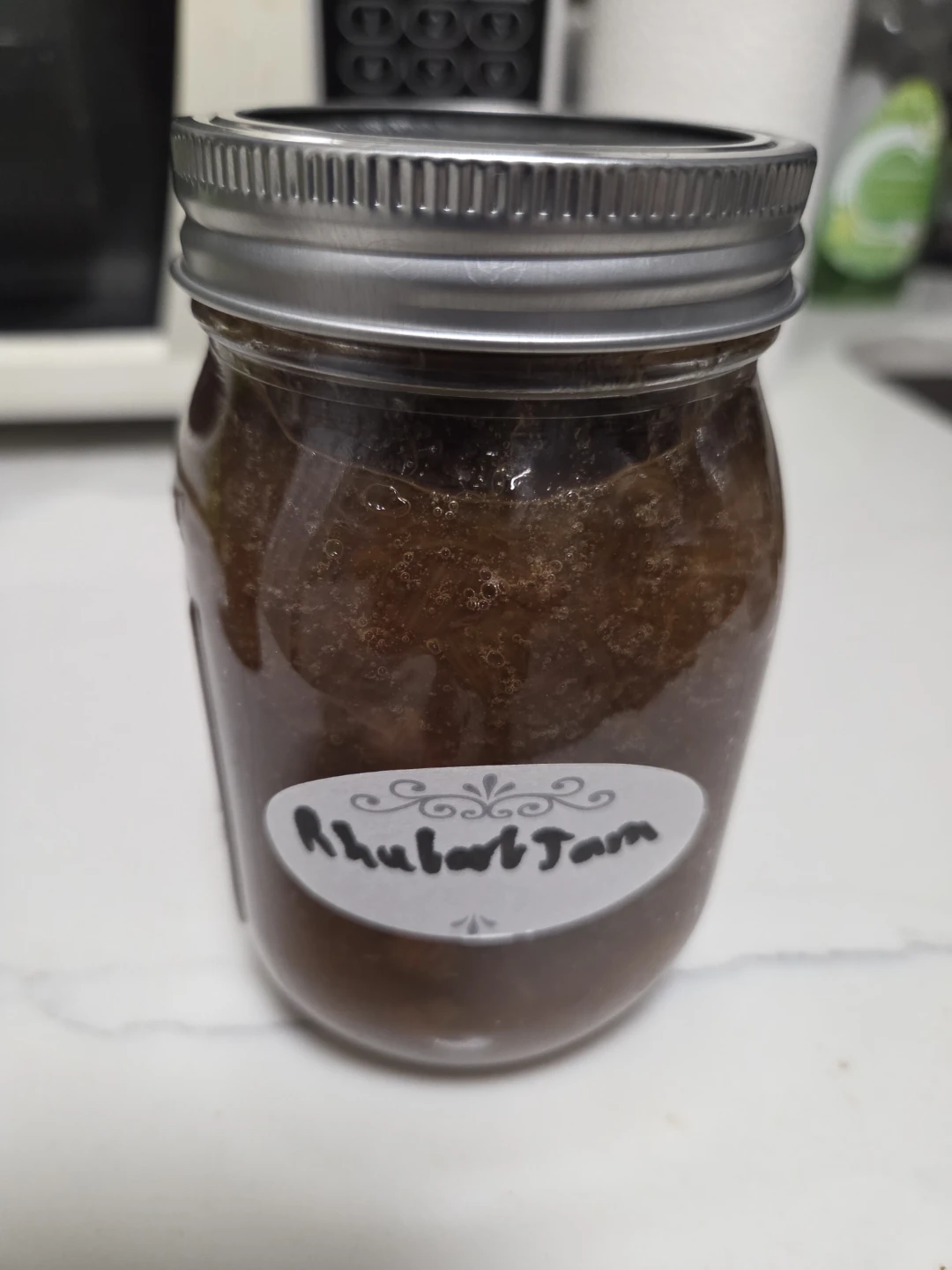 Homemade Rhubarb Jam