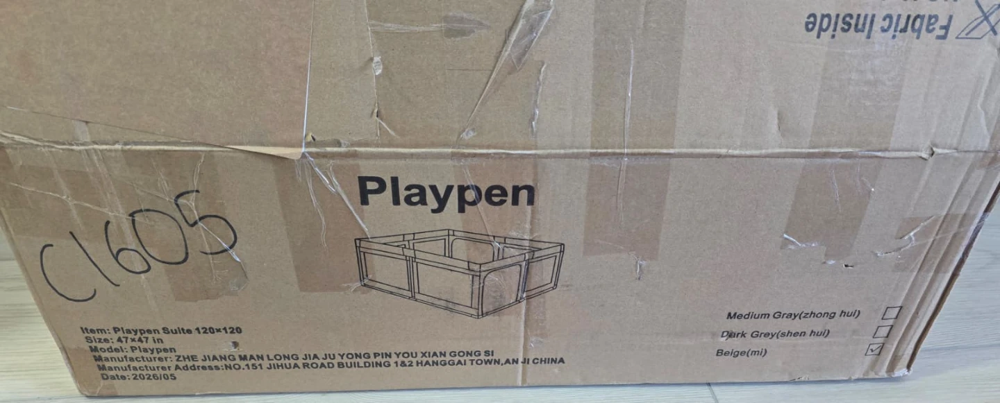 Zeebaba Baby Playpen with Mat
