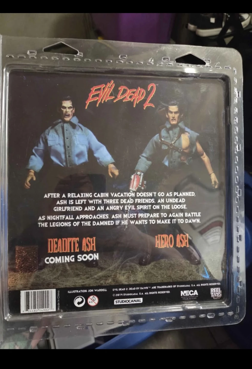 NECA Evil Dead 2 Hero Ash and Deadite Ash  Action Figures - photo 3