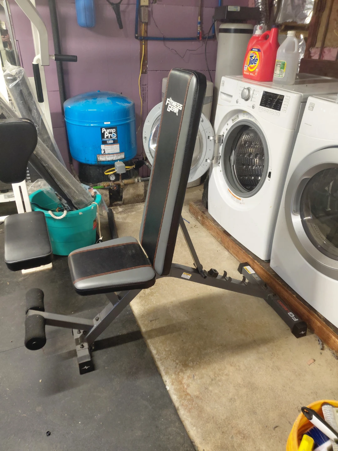 Fitness Gear adjustable weight bench