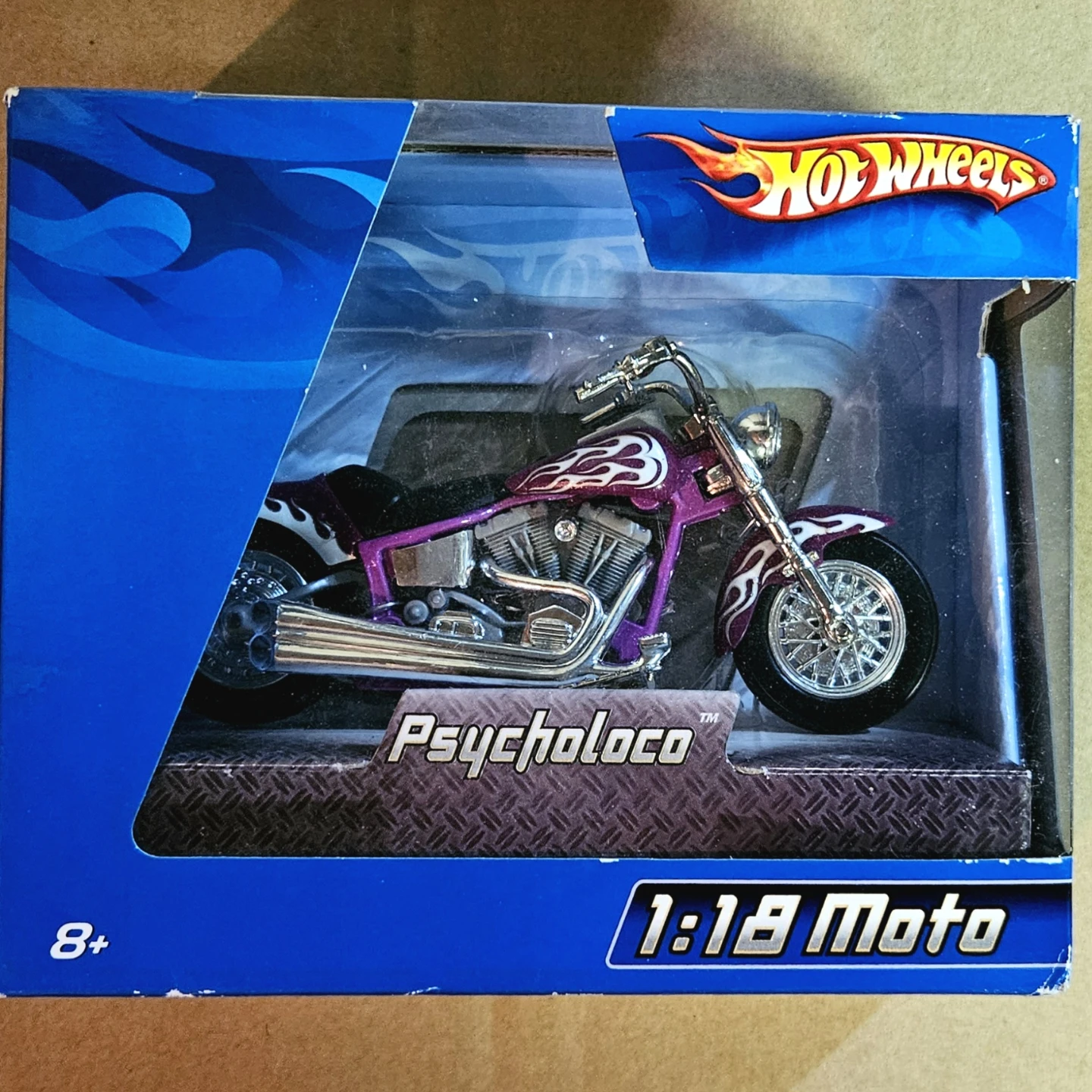 Set of 5 Hot Wheels 1:18 Scale Moto Model Motorcycles - photo 5