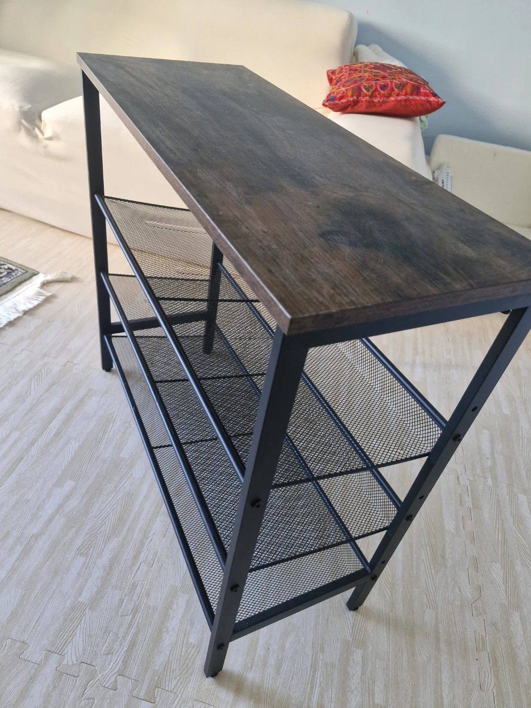 Industrial Style 3-Tier Storage Rack