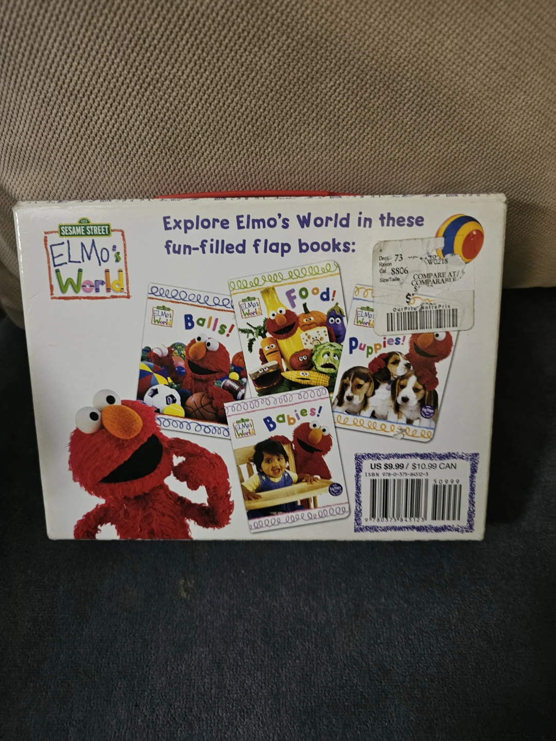 Sesame Street Elmo's World First Flap-Book Library - photo 2