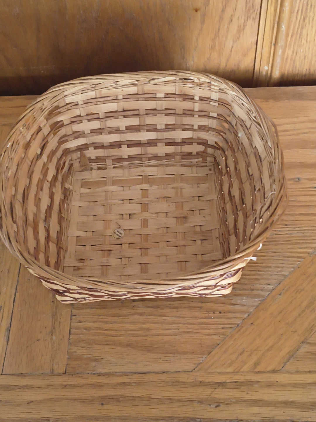 Woven Bamboo Basket