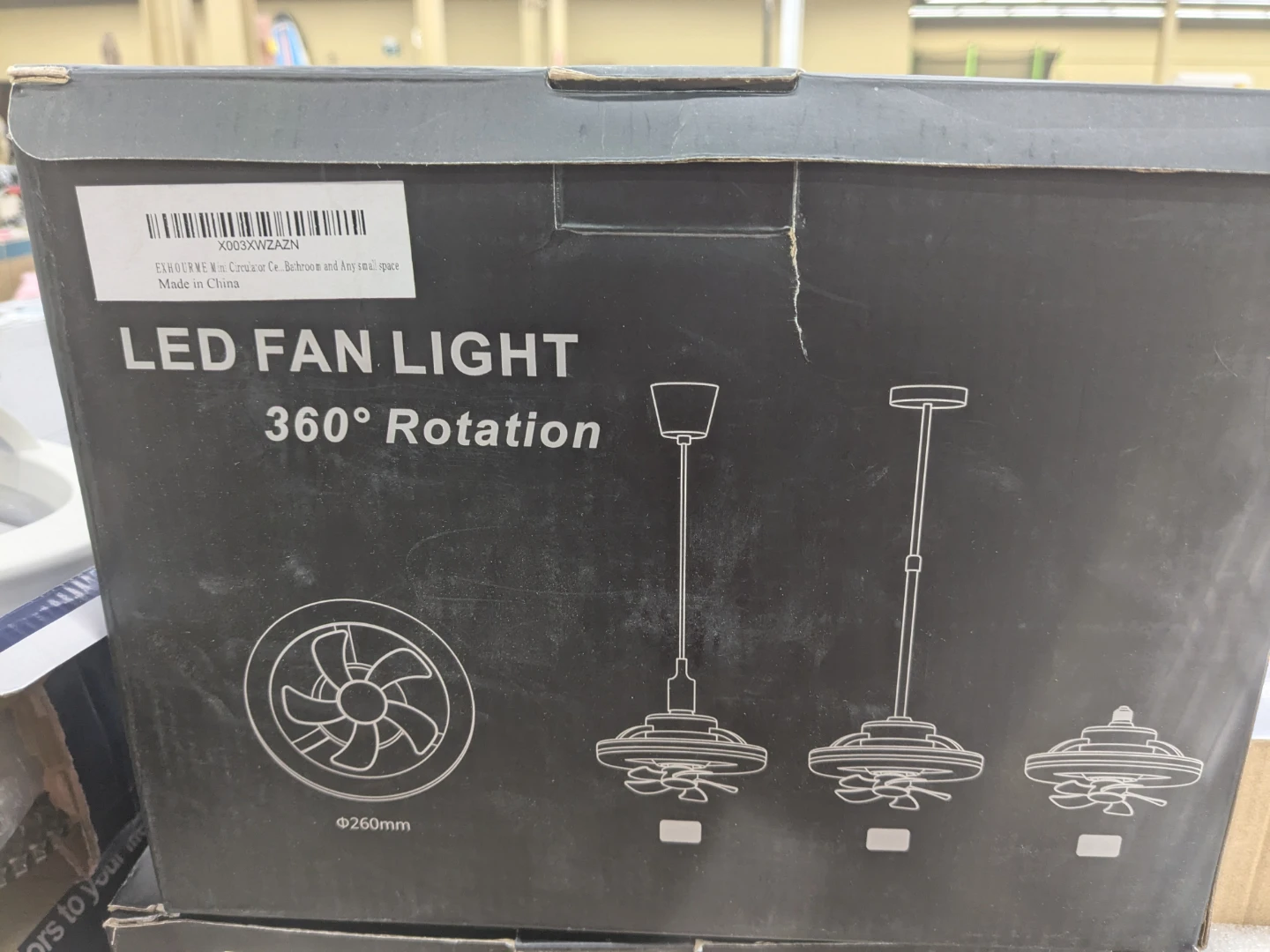 EXHOURME LED Fan Light - photo 3