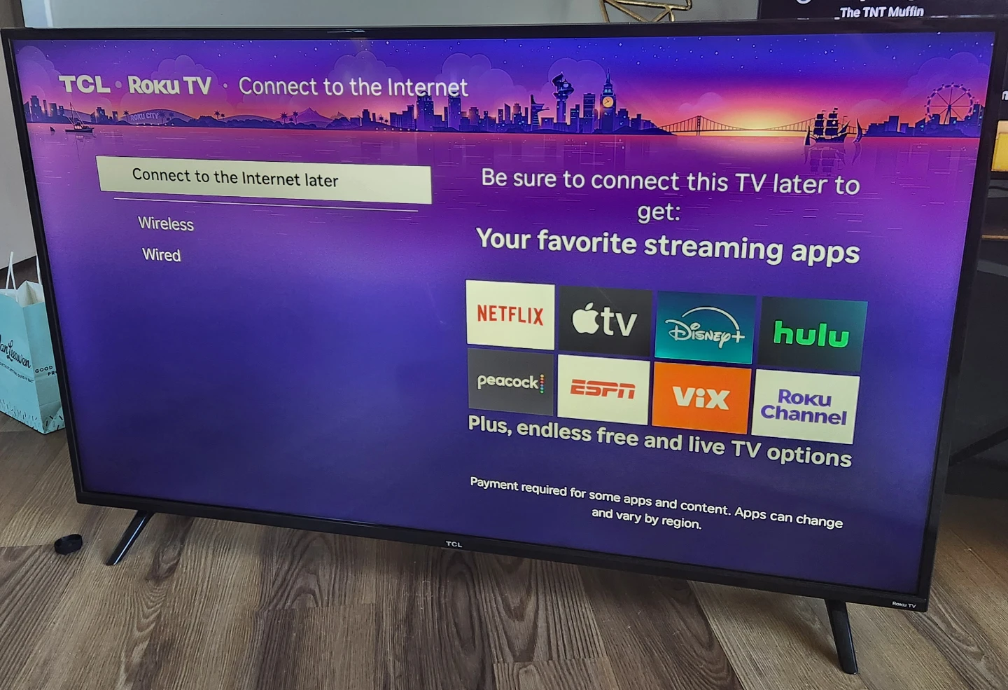 TCL Roku Smart TV 4k 55"