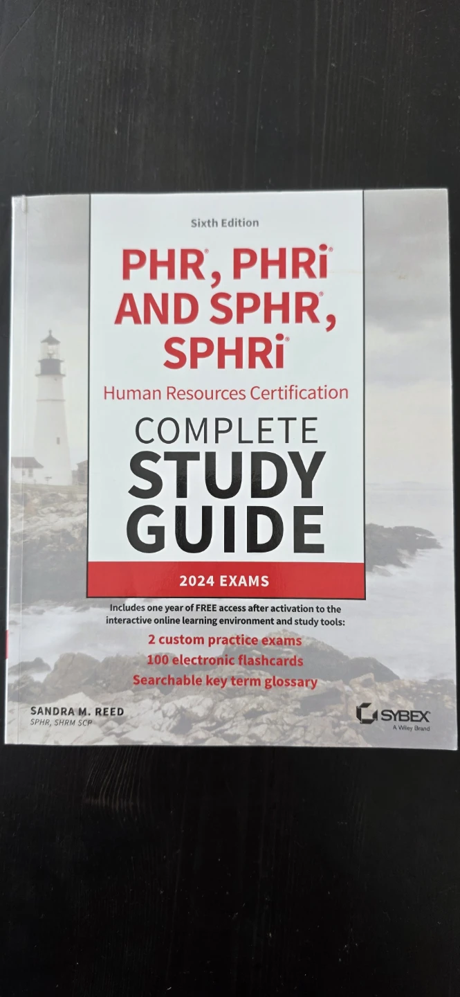 PHR, PHRi, SPHR, SPHRi Study Guide - 6th Edition 🏈