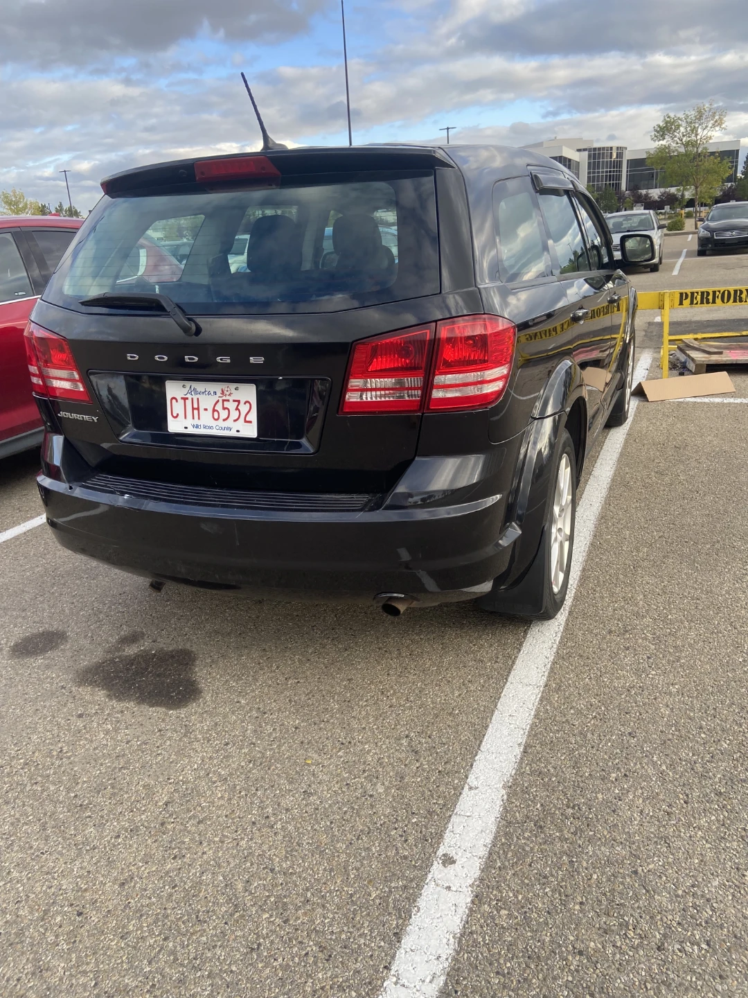 2011  Black Dodge Journey SUV