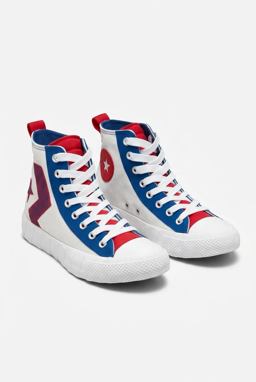 Converse Unt1tl3d High Top Rush Blue/University Red