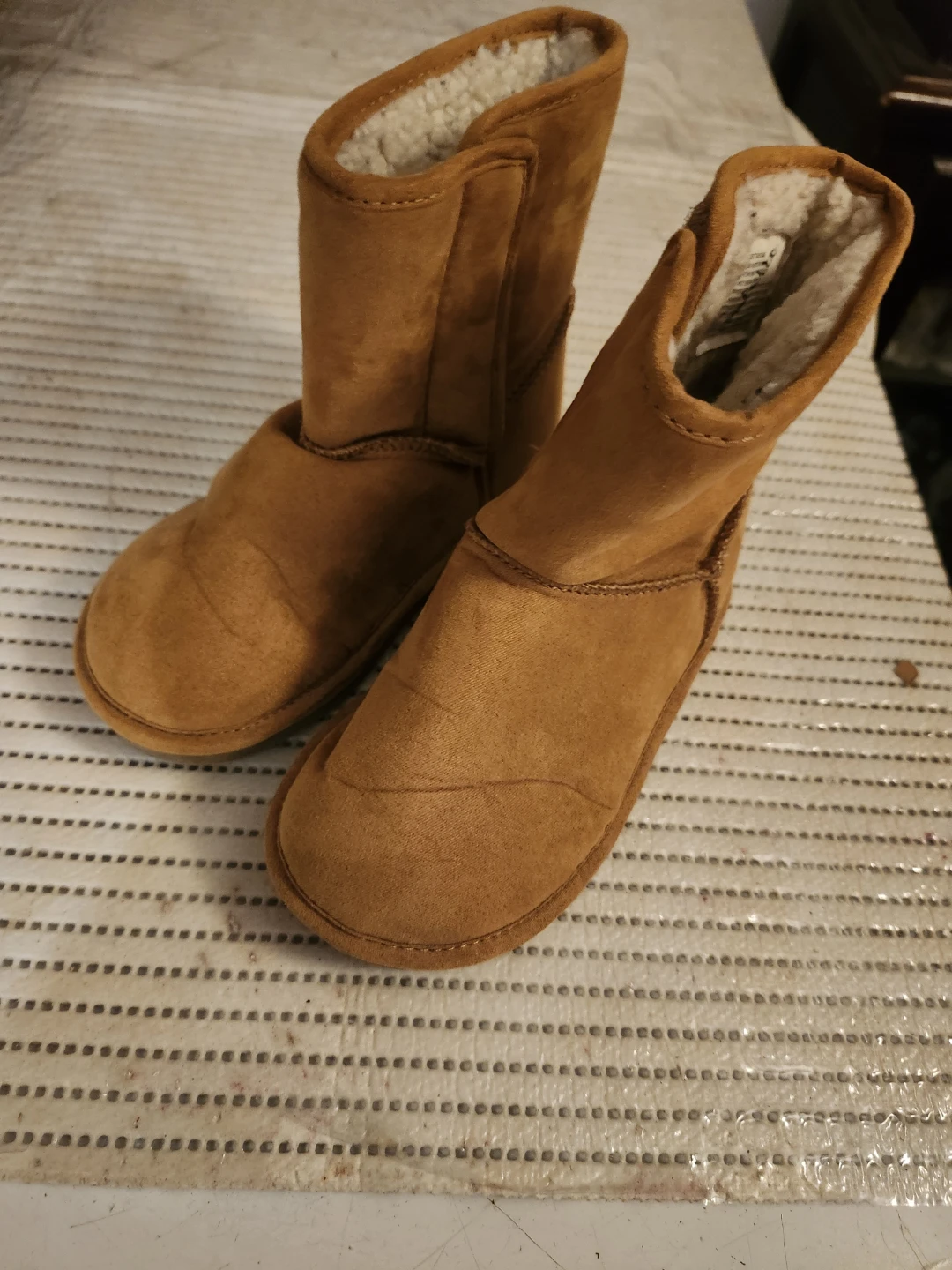 Joe Fresh Tan Winter Boots -- child