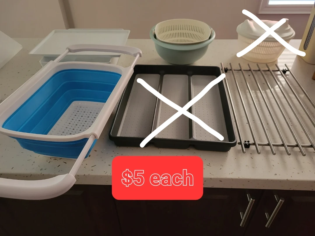 $1-$10 each Kitchen Utensil Organizers and Drying Racks - photo 4