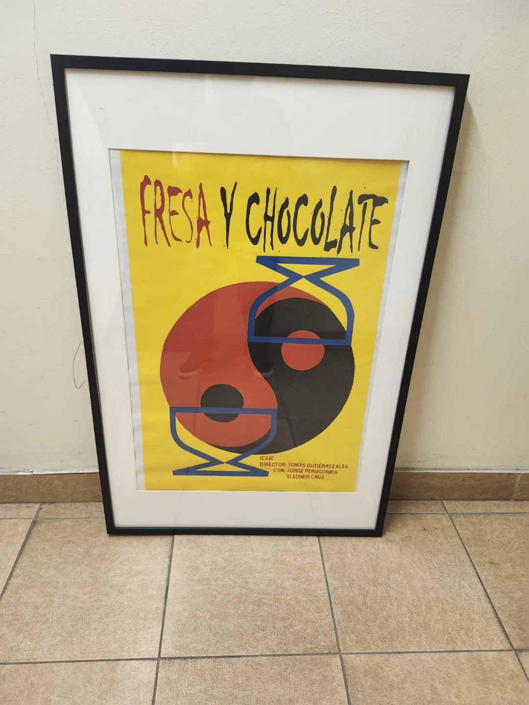 Fresa y Chocolate Framed Movie Poster