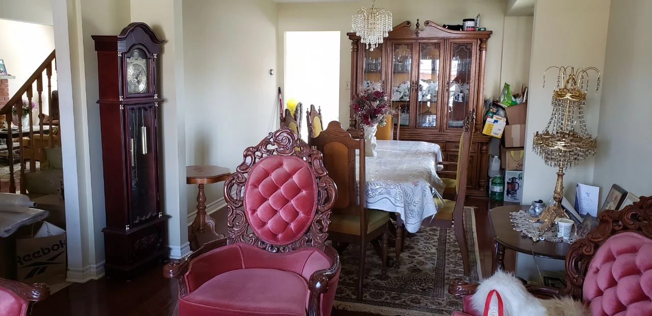 Vintage Rose Velvet Sofa and Armchair Set - photo 3
