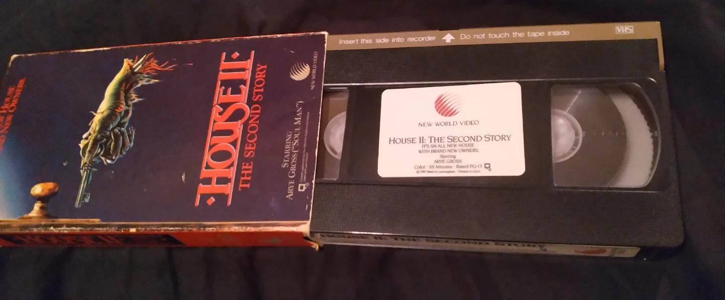 HOUSE II VHS - CULT 80's HORROR/ COMEDY - photo 4