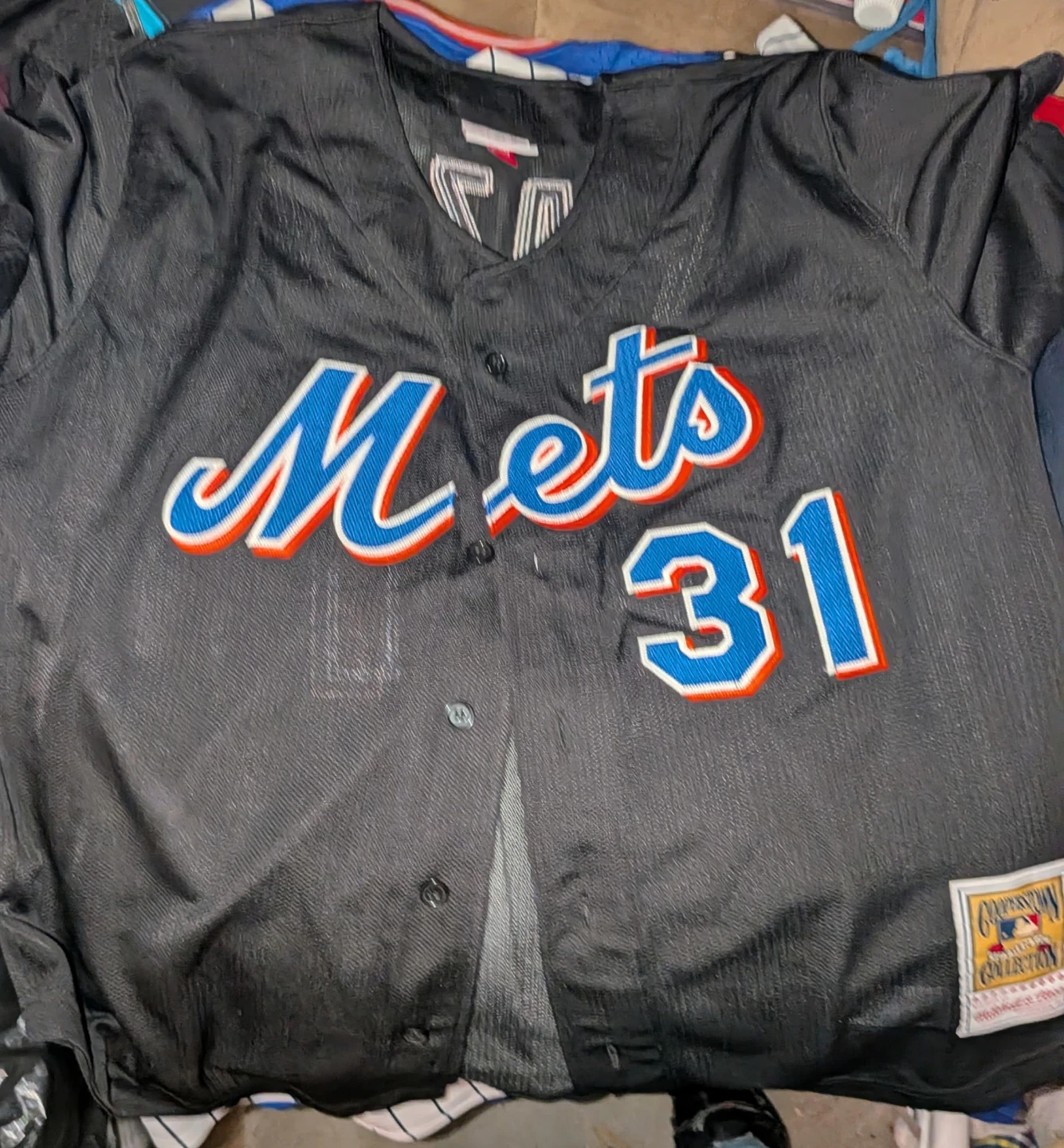 Mitchell & Ness Mike Piazza Mets Jersey