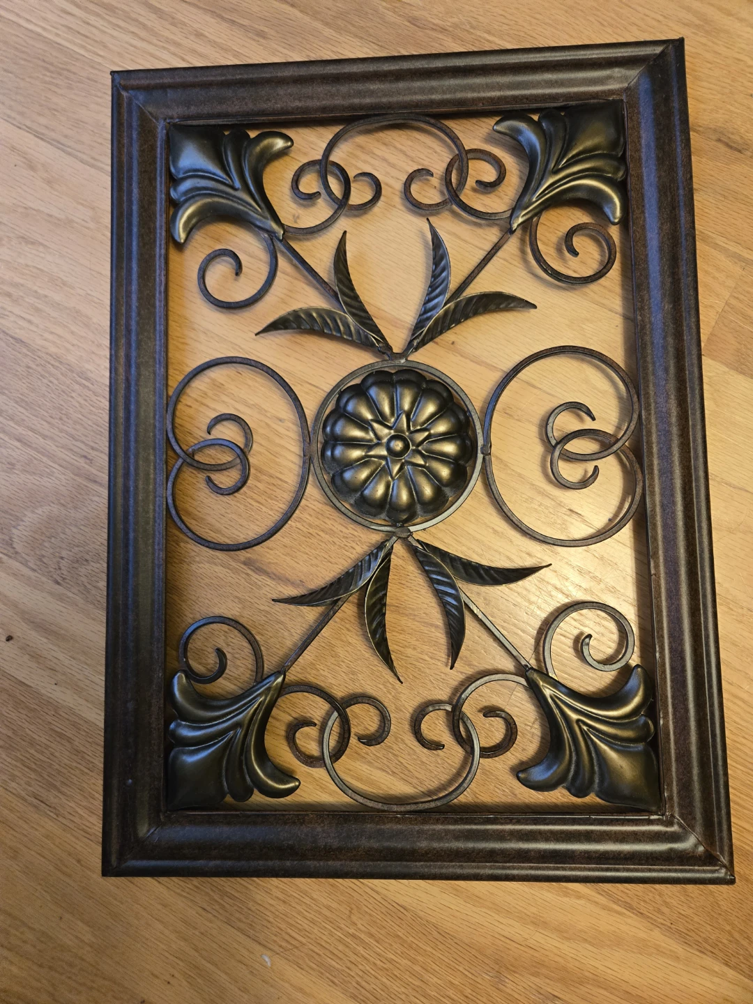 Metal Scroll Wall Art