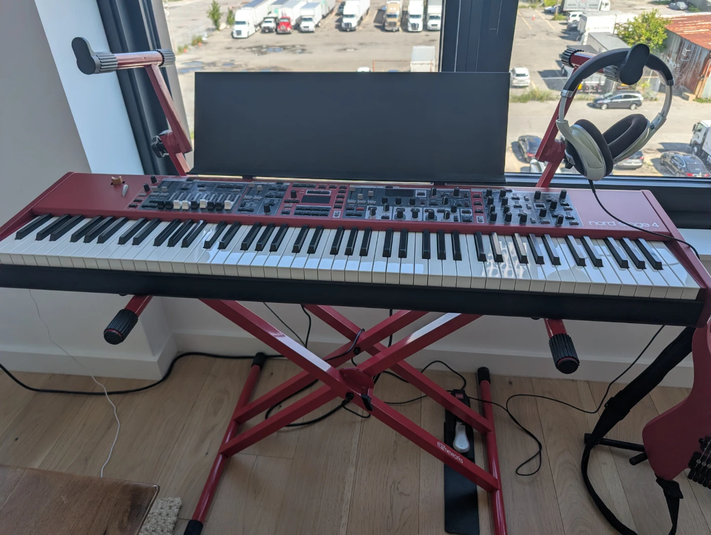 Nord Stage 4 Series Keyboard and Attachments