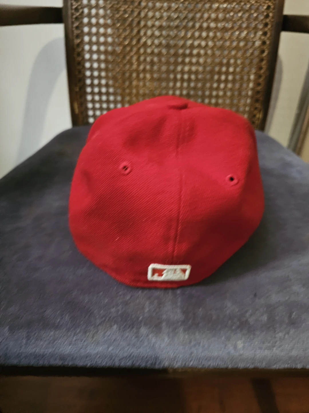 New Era 59FIFTY Red Maple Leaf Cap Size 6 7/8 - photo 2