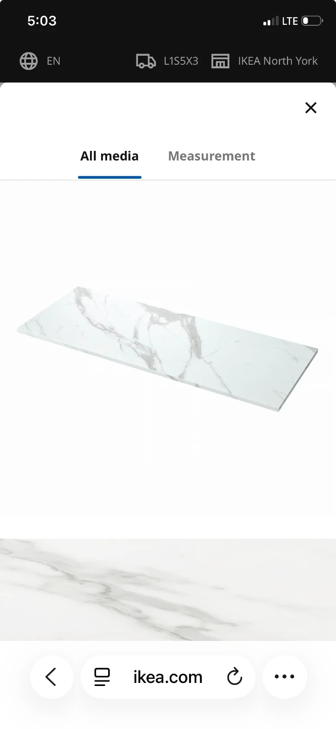 Counter top