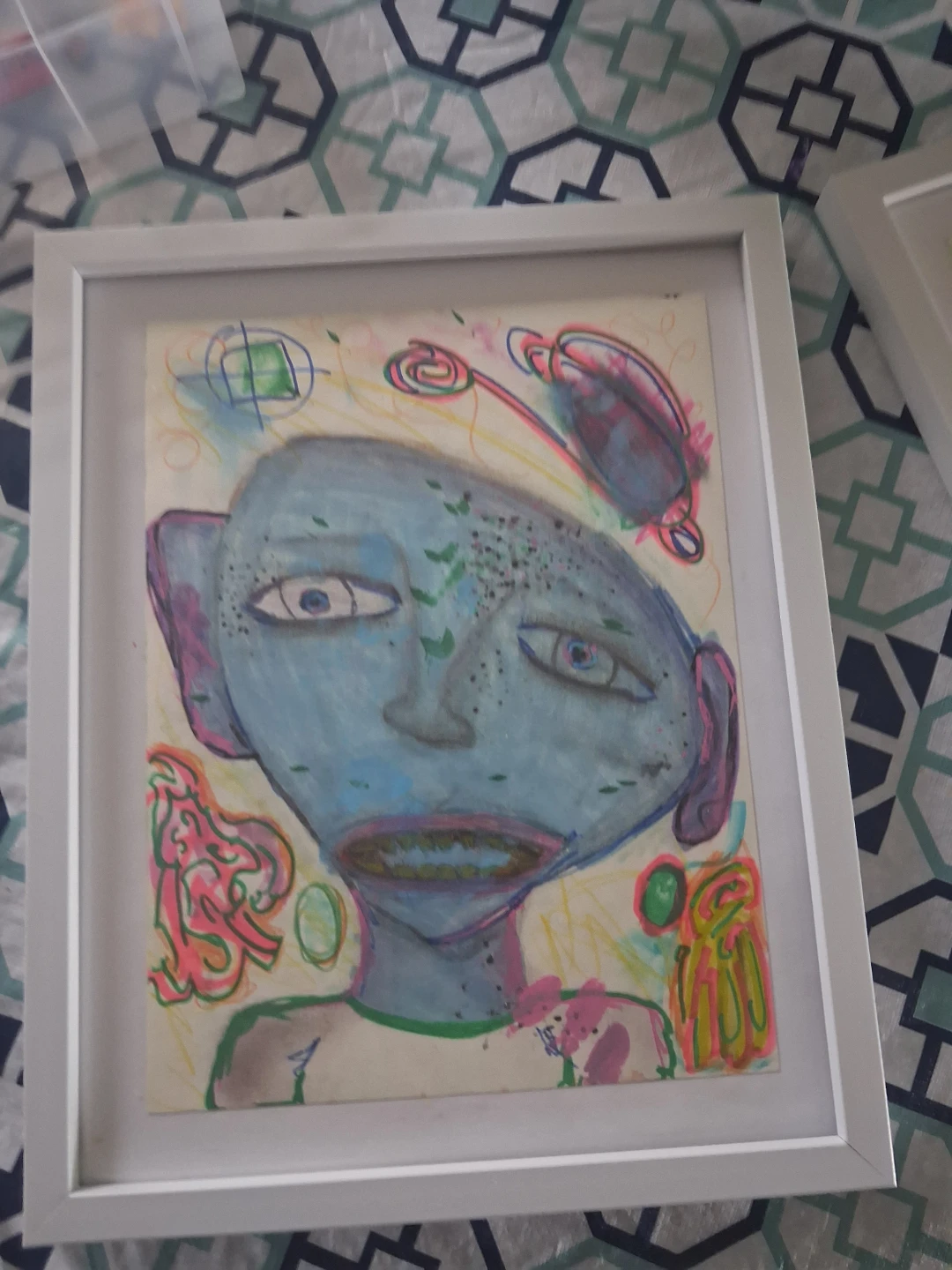 Framed Abstract Art Print