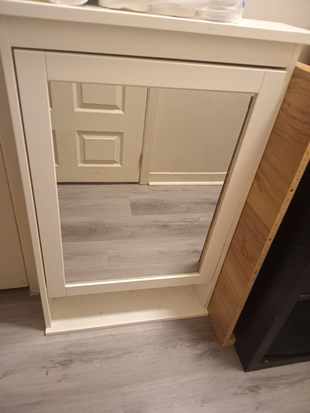 IKEA Hemnes White Mirror Cabinet