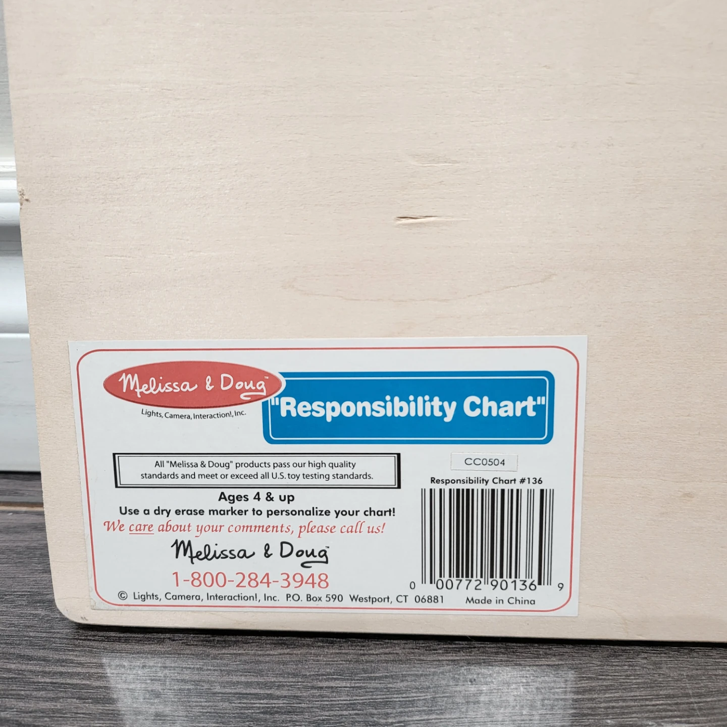 Melissa & Doug Responsibility Chart + Wooden Stencil Box Set - photo 5